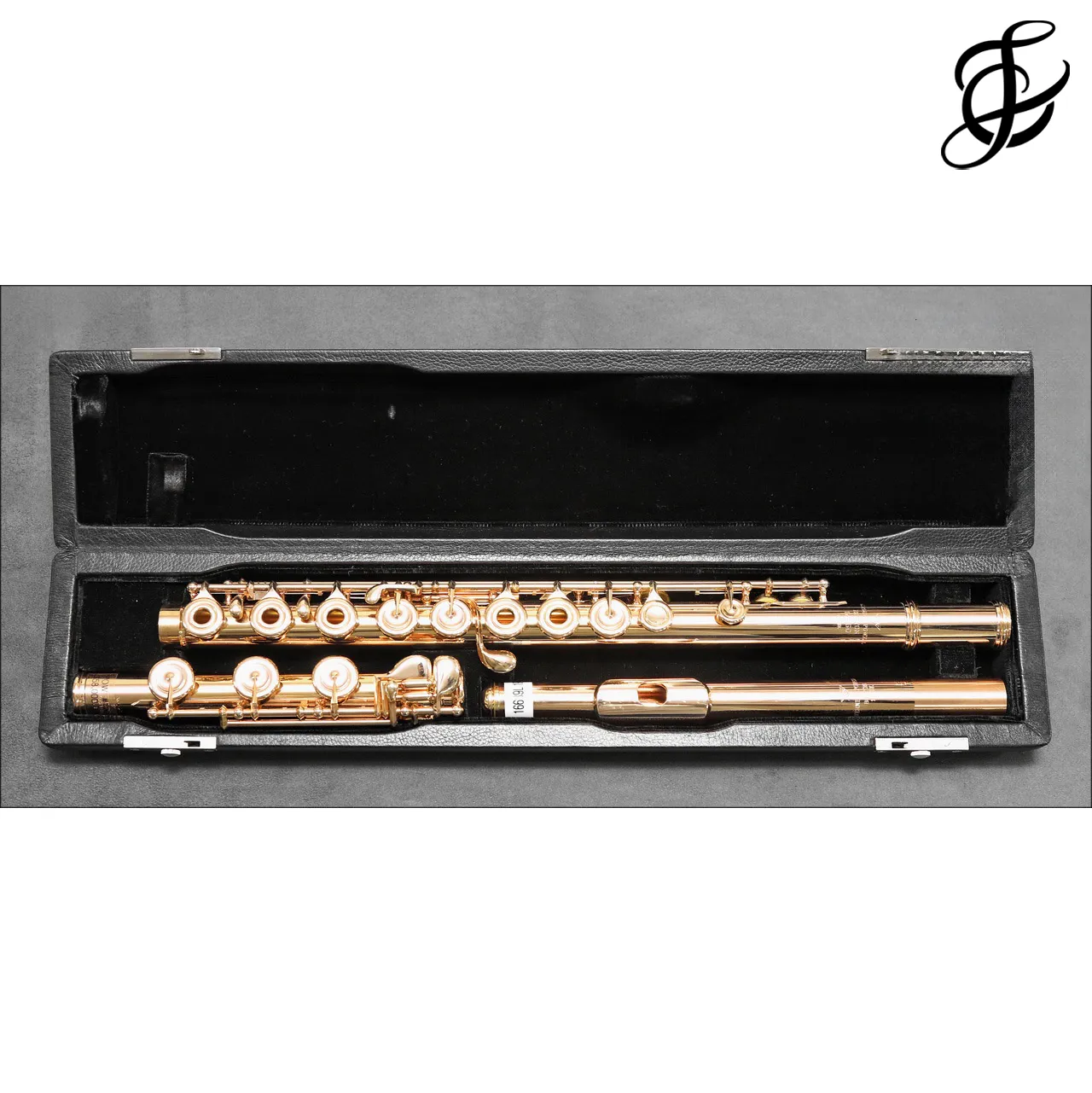 Verne Q. Powell Handmade Custom Flute in 19.5K Rose Gold with Gold Mechanism - New
