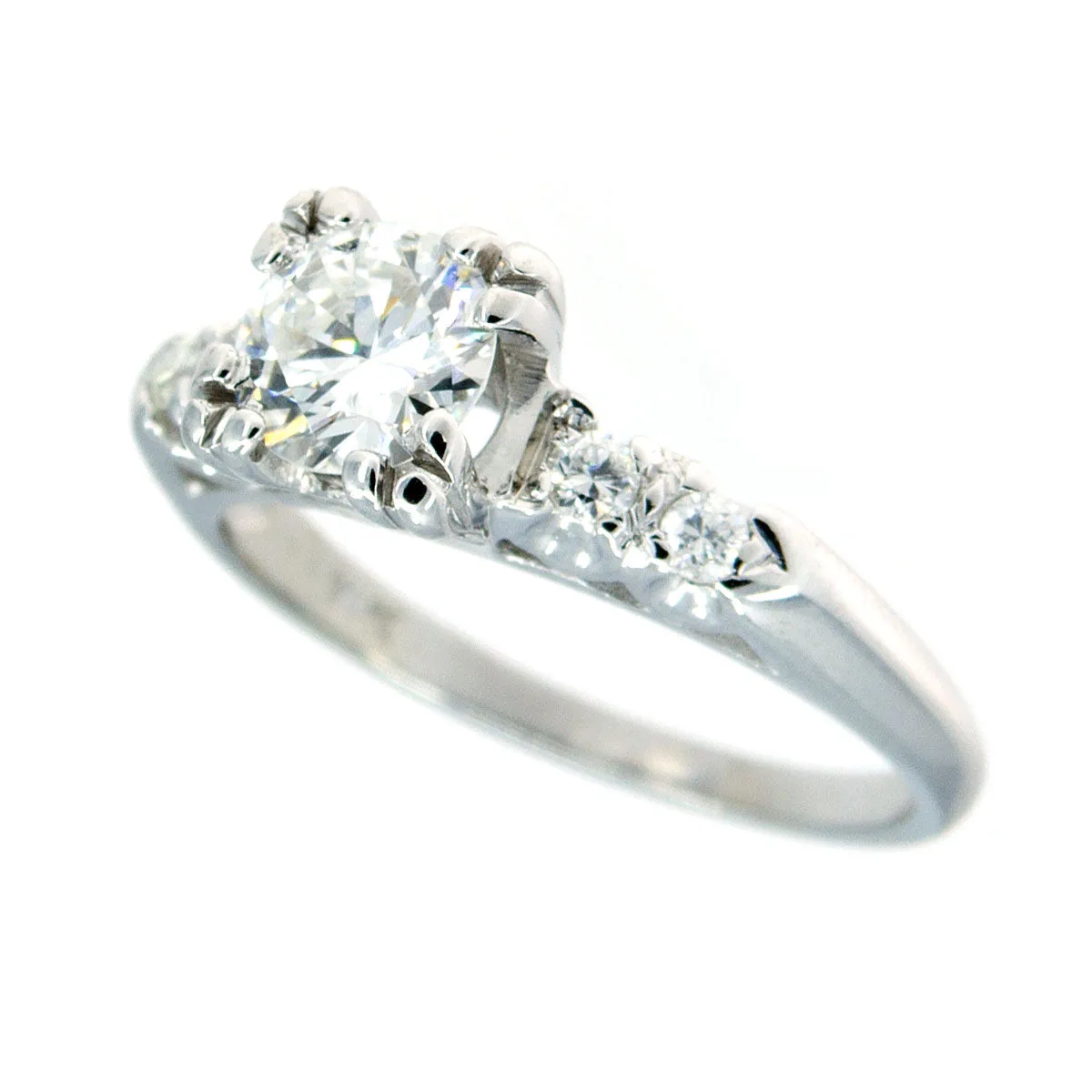 Vintage 1950s Diamond Engagement Ring