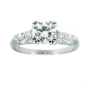 Vintage 1950s Diamond Engagement Ring