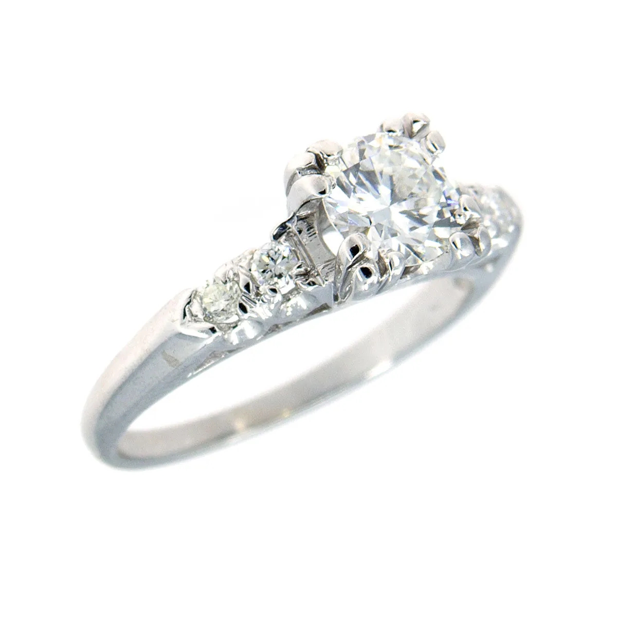 Vintage 1950s Diamond Engagement Ring