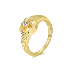 Women Engagement Ring Falling star Collection Designed by Ida Eckhel