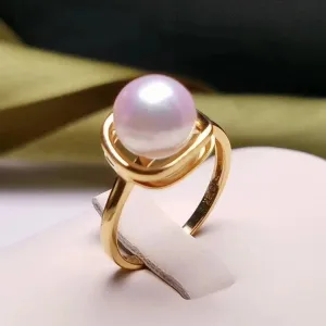 Wrap Around Pearl Ring, 8.0-8.5 mm Japanese Akoya