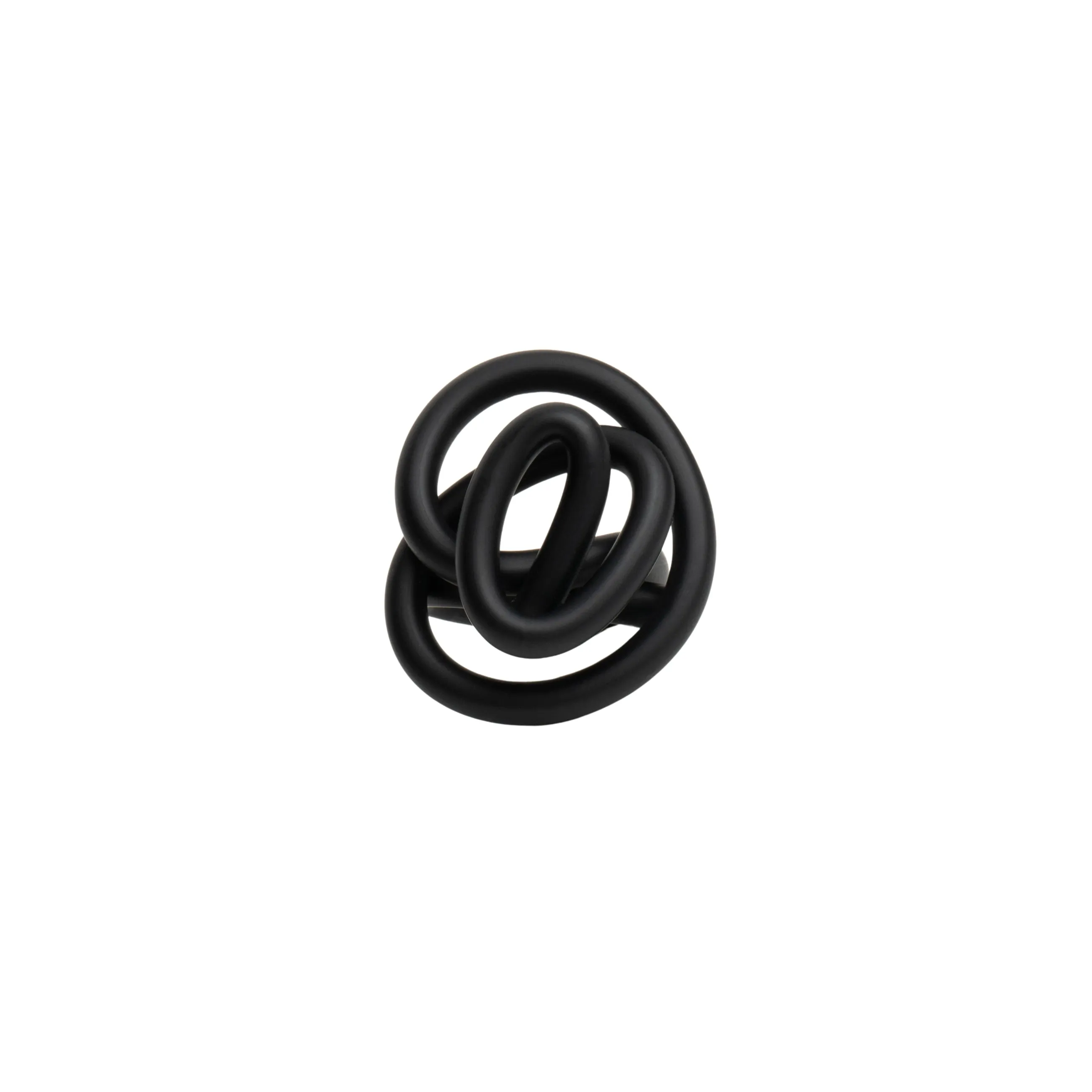 Zig Zag Ring - BLACK MATTE